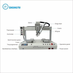 Tự động chất lỏng keo Dispenser ba trục CNC <span class=keywords><strong>Robot</strong></span> Hàn dán hệ thống pha chế - Product Image 3