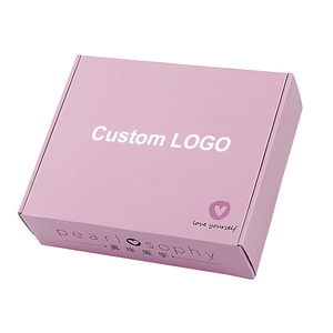 Durable Recycled Corrugated <b>Boxes</b> for Jewelry & Apparel Packaging with Custom Logo UV Coating <b>Wedding</b> <b>Gift</b> Options - Product Image 1