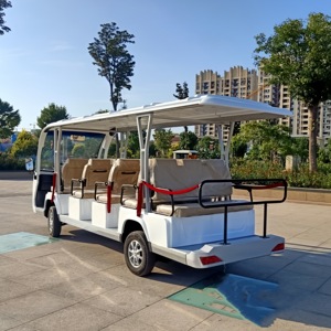 Nouveau bus électrique de tourisme pour excursions panoramiques et itinéraires en voiture, bus électrique, siège de voiture électrique - Product Image 2