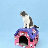 Großhandel Katzennest, Katzen-Kratzbrett, Katzennest, Tierhaus, Wellpappe-Katzenhaus, Verschleißfeste Katzenbox