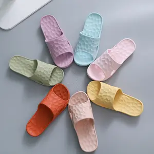 Grosir Baru Musim Panas EVA Pria dan Wanita Rumah Tangga Anti-Slip Dalam Ruangan Kamar Mandi Anti-Slip Sandal Perasaan Kotoran Bakteriostatik