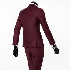 Traje de Novio Personalizado de 3 Piezas, Traje Masculino con Solapa, Trajes para <span class=keywords><strong>Hombre</strong></span> Hechos a Medida, <span class=keywords><strong>Terno</strong></span> Slim para Novio - Product Image 4