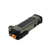 Lampe de travail d'urgence portable pour véhicule avec batterie 3000 mAh, chargement Type C, base magnétique et lampe torche