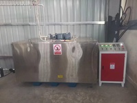 Automatische wasbehandelde golfkartonnen doosmaakmachine met wasmachines voor waterdichte visdozen, fruitdozen en voedseldozen