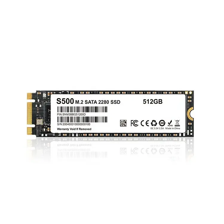 Custom Label M.2 2280 NGFF (SATA) SSD Internal Solid State Drive SATA 6Gb/s 3D NAND TLC 128GB 256GB 512GB 1TB 2TB