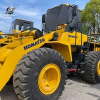 Chargeuse sur pneus Komatsu 380 d'occasion très demandée, bien entretenue, pièces d'origine, chargeuse frontale Komatsu 380 d'occasion