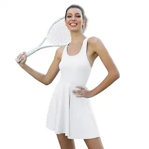 LCFC网球裙，户外运动裙，两件套防眩光羽毛球网球女套装服装