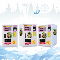 Distributeur automatique mural en métal 24h/24 avec système de paiement par pièces, garantie 1 an (version anglaise)