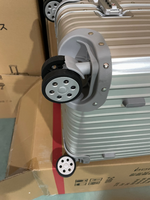 Valise de voyage en aluminium grande taille avec roulettes, serrure à combinaison TSA, étanche, antivol, extra large 80 pouces