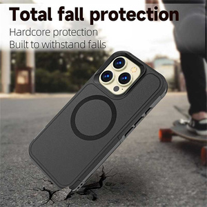 Funda Protectora Resistente a Impactos para iPhone 15 Pro Max, con Carga Inalámbrica, TPU + PC, para iPhone 12, 16, 17 - Product Image 4