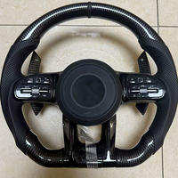 Volant en cuir pour Mercedes Benz W176 W204 W207 W212 W218 W117 Accessoire de voiture haut de gamme