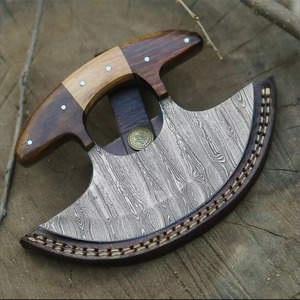 Cortador de Pizza Profesional LEGACY BLADES, Accesorio de Cocina, Acero de Damasco Afilado como una Navaja, Mango de Madera, Antideslizante y Sostenible - Product Image 4