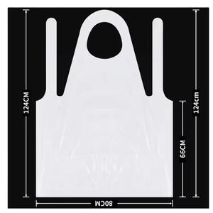 Su misura colorato monouso impermeabile e resistente grembiule di plastica per ristoranti - Product Image 6