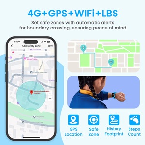 <span class=keywords><strong>Montre</strong></span> <span class=keywords><strong>connectée</strong></span> pour enfants K3 4G personnalisable OEM ODM, best-seller, appel vidéo, SOS, appels entre amis, GPS, LBS, RTOS, IP68 - Product Image 4