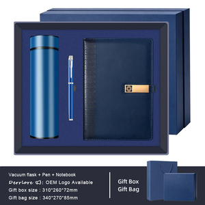 Coffret cadeau fille cahier + stylo métal + fiole sous vide 3 en 1 coffret cadeau combo rose pour fille - Product Image 5