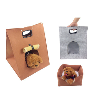 Niedliches Filz-Haustier bett Weiches Katzen höhlen-/Katzen bett Hochwertige Haustier betten und Zubehör Bett-und Matten bezüge für Kleintiere Opp Bag - Product Image 2