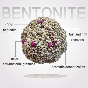 Litière pour chat en bentonite à agglomération rapide, forme boule, écologique, facile à nettoyer, 10L 8kg, sans poussière, vente en gros - Product Image 4