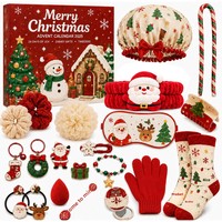 Kotak Hadiah Natal Anak-Anak Lintas Negara, Plastik, Tanpa Cetak, Blind Box, Hadiah Pesta, Pereda Stres, DIY, Buka Sobek, Hitung Mundur