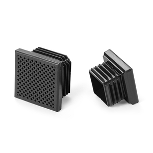 Tapón de plástico cuadrado para tubo, tapa redonda para extremo de tubo, almohadilla para patas de muebles, cubierta para patas de mesa y silla, tapón de sellado - Product Image 3