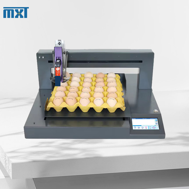 High-Speed New Egg Inkjet Label Printer XP600 Automatic Touch Screen Edible Ink Wi-Fi/ Expiry Date Printer for