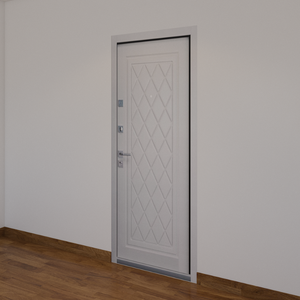 Puerta Interior corredera de deformación de película de PVC de diseño moderno de alta calidad Exterior de madera MDF para uso en apartamentos OEM/ODM vietnamita - Product Image 2