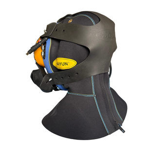 Masques de plongée sous-marine pour adultes, cadre en fibre de verre, respirant, étanche, anti-buée, certifié CE, polycarbonate, 300 m max. - Product Image 3