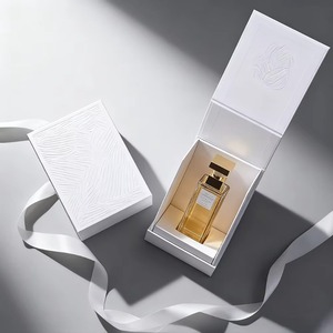 Eco Friendly <b>Magnetic</b> Rigid Perfume Gift Box with Custom Logo Luxury Paper Packaging Factory Direct Fast Delivery - Product Image 1