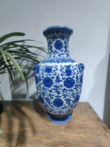 Jarrón de Porcelana China Clásica Azul y Blanca de Alta Calidad para Decoración del Hogar, Nuevo-21, Decoración de Cerámica para el Hogar, Nuevo-21 - Product Image 5
