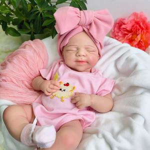 19 inch Slaapende Levensechte Reborn Peuterpoppen Zacht Lichaam Jongen Meisje Poppen 3D Verf Huid Bebe Als Echte Peuter Reborn Pop Speelgoed - Product Image 4