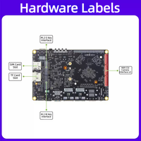 Carte de développement Chipboard Embedfire LubanCat 5 Rk3588, Linux Ai Sbc, ordinateur embarqué haute performance, plus rapide que Raspberry Pi 4/5