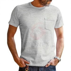 Camiseta de Hombre con Bolsillos, Nuevo Diseño, Alta Calidad, 100% Algodón Tejido, Ecológica, Personalizable con Logotipo y Diseño - Product Image 1