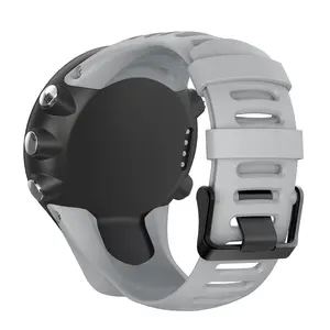 SUUNTO Ambit 1 2 3 2R 2S 24毫米男士手表橡胶表带手链带新表带，带螺钉和螺丝刀手表配件