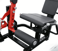 Machine à extensions et curls des jambes assis, réglable, à charge libre, en acier, pour usage commercial, domestique et professionnel en salle de sport, entraînement de force des quadriceps