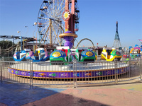 Direct Factory 24 Places Luxury Crazy Dance Ride From China Équipement d'amusement en plein air pour Break Dance Fairground Rides