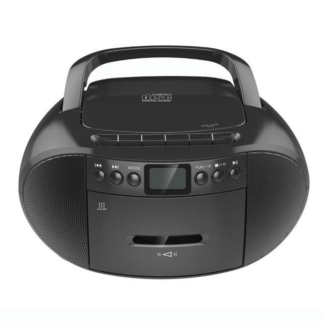CD-9224 Delivery Turntable Player Usb Sd Encoding Cd Radio Cd/Cassette Player Tap Recorder Cassette Player With Screen
