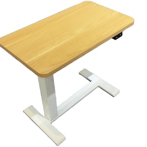 Ergonómico eléctrico motorizado de una sola pierna perezoso lado de la cama portátil altura ajustable sofá lateral mesa de té mesa de centro con rueda - Product Image 1