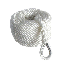 Corde d'emballage de pêche torsadée d'amarrage marin en polyéthylène haute densité PP de grand diamètre