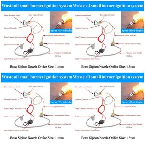 Hệ thống đốt dầu thải công nghiệp nặng với đánh lửa xung điện áp cao & nguyên tử Siphon - Product Image 5