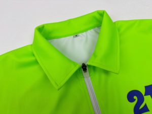 High Quality Fluorescent Green Color Long Sleeve Waterproof Windbreaker <b>Zip</b> <b>Up</b> <b>Jacket</b> Marathon Sublimation <b>Jacket</b> For Running - Product Image 2