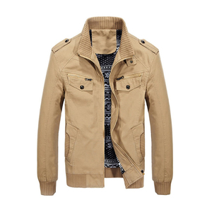 Veste de haute qualité 100% coton pour hommes Design élégant en cuir PU grande taille à la mode - Product Image 1