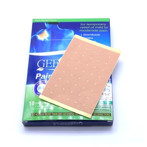 10個の多孔質ホットトウガラシ石膏関節炎鎮痛パッチ - Product Image 1