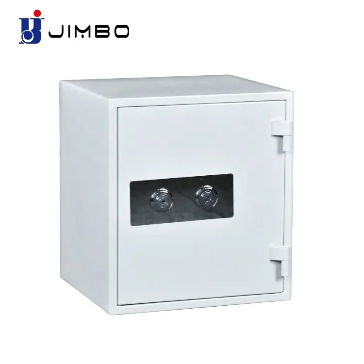 Jimbo Home deposit office coffre steel security fire resistant safe with double key lock