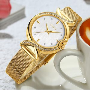 <span class=keywords><strong>Orologio</strong></span> da Polso Femminile alla Moda, Impermeabile, Casual, con Logo Personalizzato, Diamanti, <span class=keywords><strong>Argento</strong></span>, Oro, Orologi al Quarzo di Lusso per Donne - Product Image 3