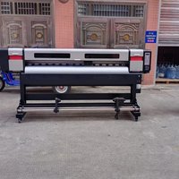 Impresora de Inyección de Tinta Eco-Solvente de 1.9m, Nuevo Estilo, Cabezal Único o Doble Xp600/i1600/i3200, Formato Automático, Impresión Todo en Uno