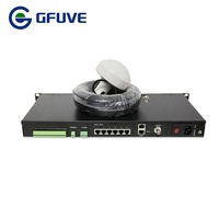 GB8002 블랙 GPS 글로벌 실시간 네트워크 시간 서버 2 LAN 포트