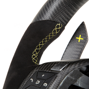 <span class=keywords><strong>Volant</strong></span> universel en Fiber de carbone, classe <span class=keywords><strong>C</strong></span>, pour Mercedes Benz <span class=keywords><strong>AMG</strong></span>, W204, C63, W212, W218, W207, W172, SLK - Product Image 4