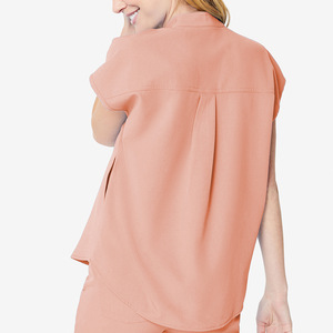 Groothandel Nieuwe Verpleegkundige Scrubs Unisex Ziekenhuis Uniformen Korte Mouw Verpleegster Scrubs Uniformen Sets - Product Image 2