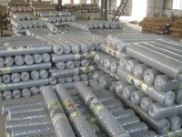 Malla de Alambre Cuadrada Soldada de Hierro Galvanizado de Calibre 12, 2x2, Recubierta de Negro, para Corte de Ganado, de Dingzhou Five-Star Metals
