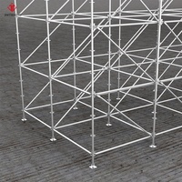 Système d'échafaudage en acier pour événements scéniques, certifié TUV, robuste, capacité de charge de 1000 kg, conception modulaire, rapide