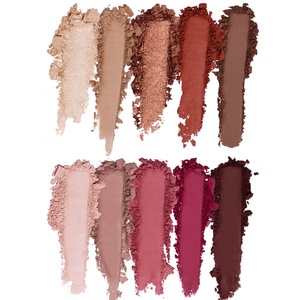 พาเลตต์อายแชโดว์สีพิกเมนต์สูง5สีเครื่องสำอางวีแกนฉลากส่วนตัวพร้อมแปรงและอายไลเนอร์กำหนดโลโก้เอง - Product Image 3